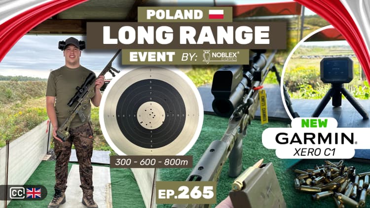 Poland LONG - RANGE event by Noblex + Garmin XERO C1/ Poljska Dalekometno Pucanje E265
