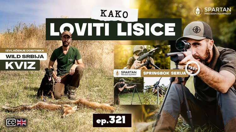Kako loviti Lisice| Spartan Springbok Series| WILD Srbija Kviz| How to hunt foxes E321