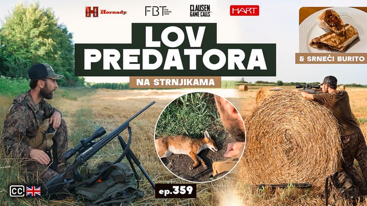 Lov Predatora na Strnjikama | WS Kuhinja - Srneci Burito| Predator control on Stuble field E359