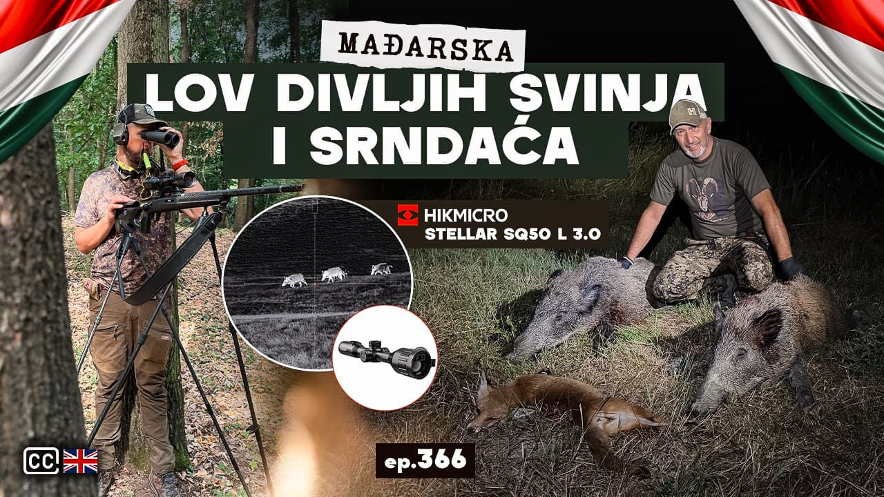 Lov Divljih svinja i Srndaća-Madjarska/Wild Boar and Roebuck hunt ep. 366