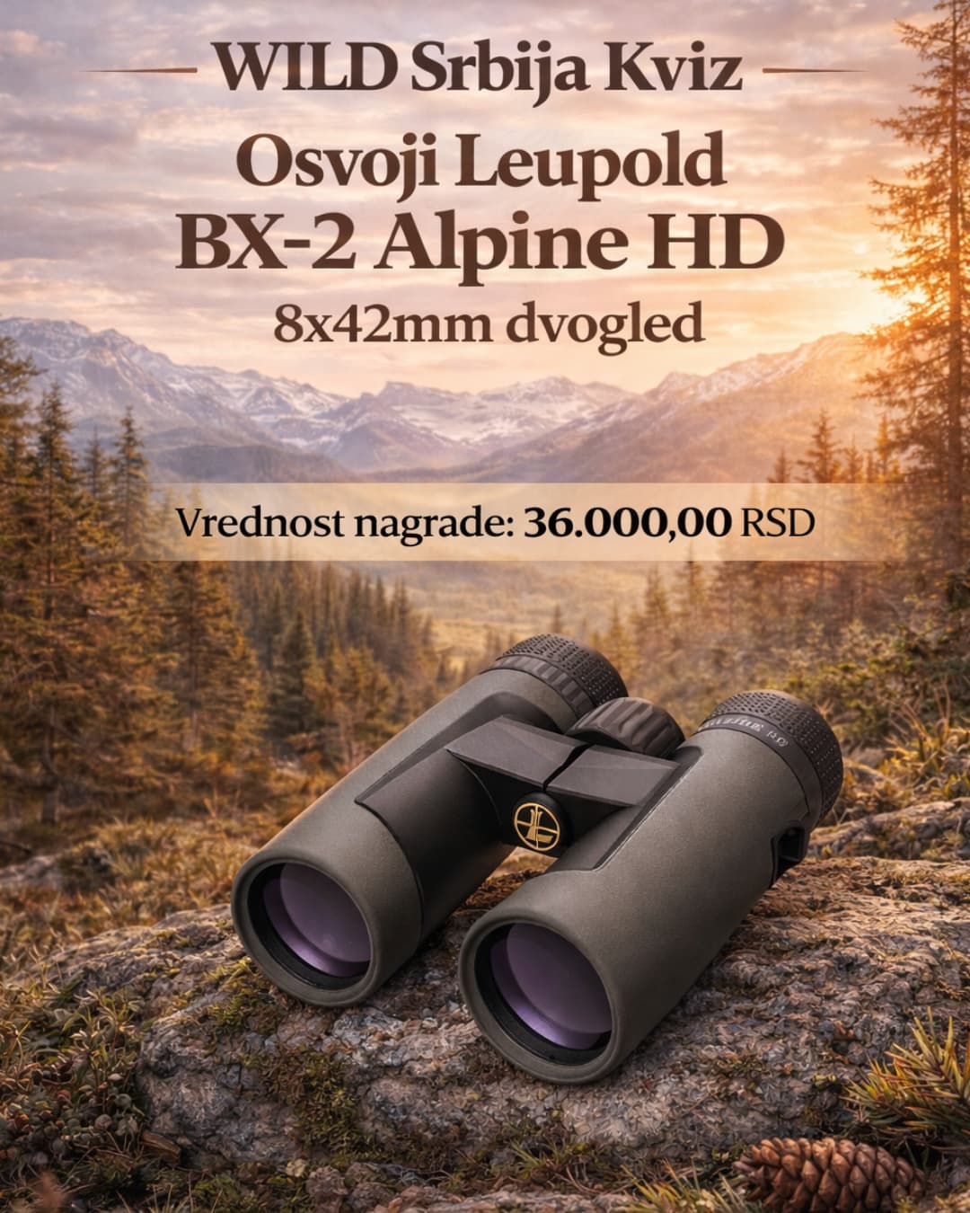Leupold BX-2 Alpine HD 8x42mm dvogled