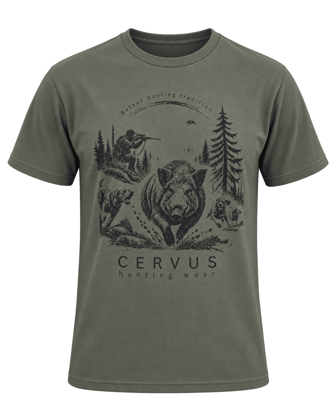 Cervus Majica - Divlja Svinja